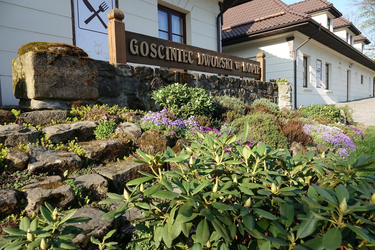 Gosciniec Dworski W Ropie - Pokoje Goscinne Ropa Exteriör bild